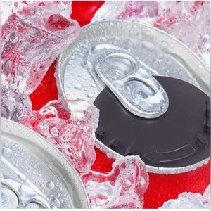 Pop Can Cover - Black Semi-Circular Accessory 2-Pack